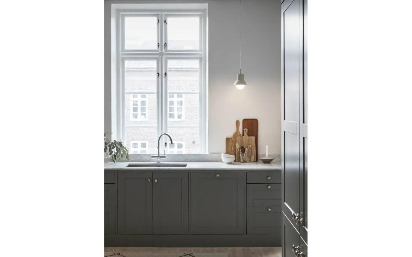 Fönsterlampor-CO Bankeryd Down Fönsterlampa 15cm Beige