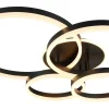 Plafonder < Trio Lighting Drake Plafond LED mattsvart