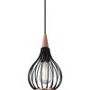 Fönsterlampor-Halo Design Drops Fönsterlampa Ø17cm Svart/Mahogany
