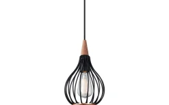 Fönsterlampor-Halo Design Drops Fönsterlampa Ø17cm Svart/Mahogany