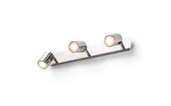 Badrumslampor Vägg < Rendl Dublin III Vägglampa 40cm Krom GU10 IP44