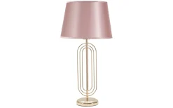 Bordslampor < Mauro Ferretti Duca Bordslampa 64cm Guld/Rosa