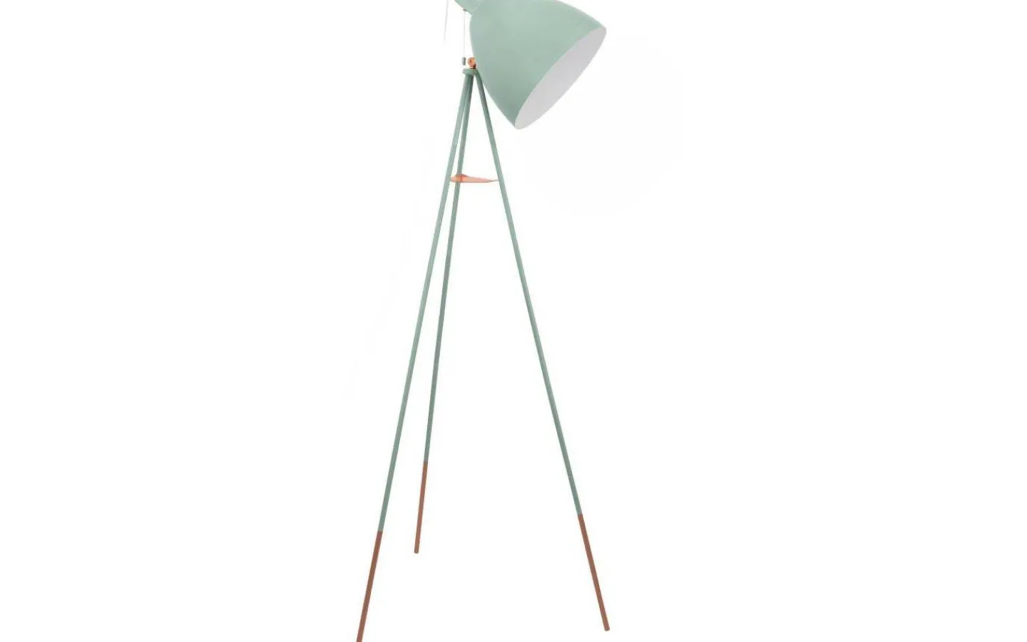 Golvlampor < Eglo Dundee Golvlampa 136cm Mint/Koppar