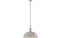 Stora Taklampor Ø50-69 Cm-Eglo Easington Taklampa 50cm Silver