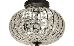 Hall & Trappa|Sovrum-Aneta Edda Kristallplafond 30cm Svart