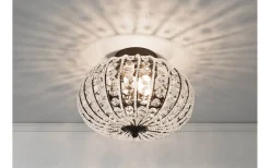 Hall & Trappa|Sovrum-Aneta Edda Kristallplafond 30cm Svart