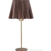 Bordslampor-Globen Lighting Edith Bordslampa 50cm E27 Borstad Mässing/Brun