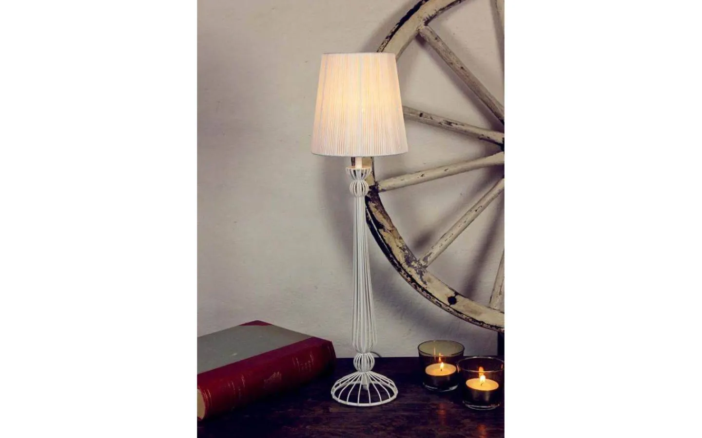 Lampfötter < Oriva Edit Lampfot 52cm Vit