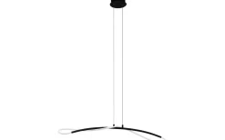 Avlånga Taklampor-Eglo Egidonella Taklampa 90cm LED 3000K 20W Svart/Vit