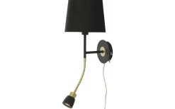 Sovrum|Läslampor-Aneta Eketorp Vägglampa E27+LED 3W 2800K Svart