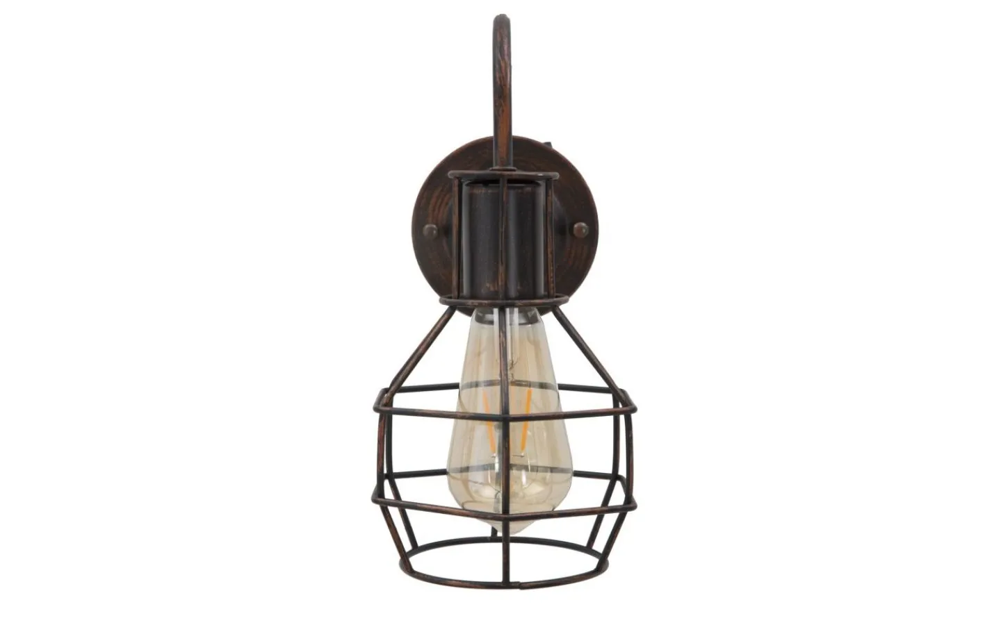 Lampetter-Mauro Ferretti Elegante Vägglampa 30cm Brun