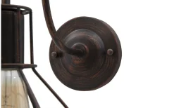 Lampetter-Mauro Ferretti Elegante Vägglampa 30cm Brun