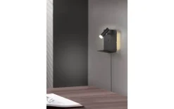 Läslampor-Trio Lighting Element Vägglampa LED mattsvart