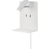 Läslampor < Trio Lighting Element Vägglampa LED matt vit