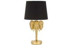 Bordslampor-Mauro Ferretti Elephant Bordslampa Elefant 43cm Guld/Svart
