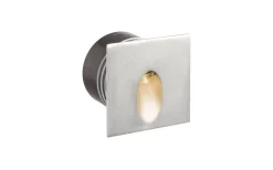 Infälld Murbelysning|Hall & Trappa-Rendl Elica SQ Vägglampa Aluminium