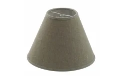 Enfärgade Runda Lampskärmar < Hallbergs Elin Lampskärm Ø18cm Natur