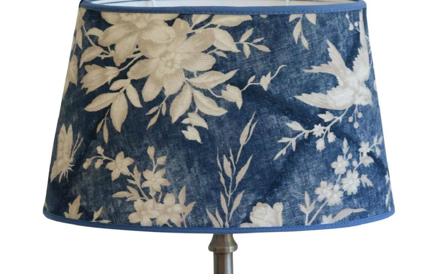 Ovala Lampskärmar-Hallbergs Eliza Floral Oval Lampskärm 30cm Blå