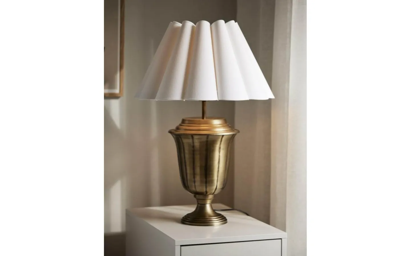 Lampfötter < PR Home Elli Lampfot 45cm Antikmässing