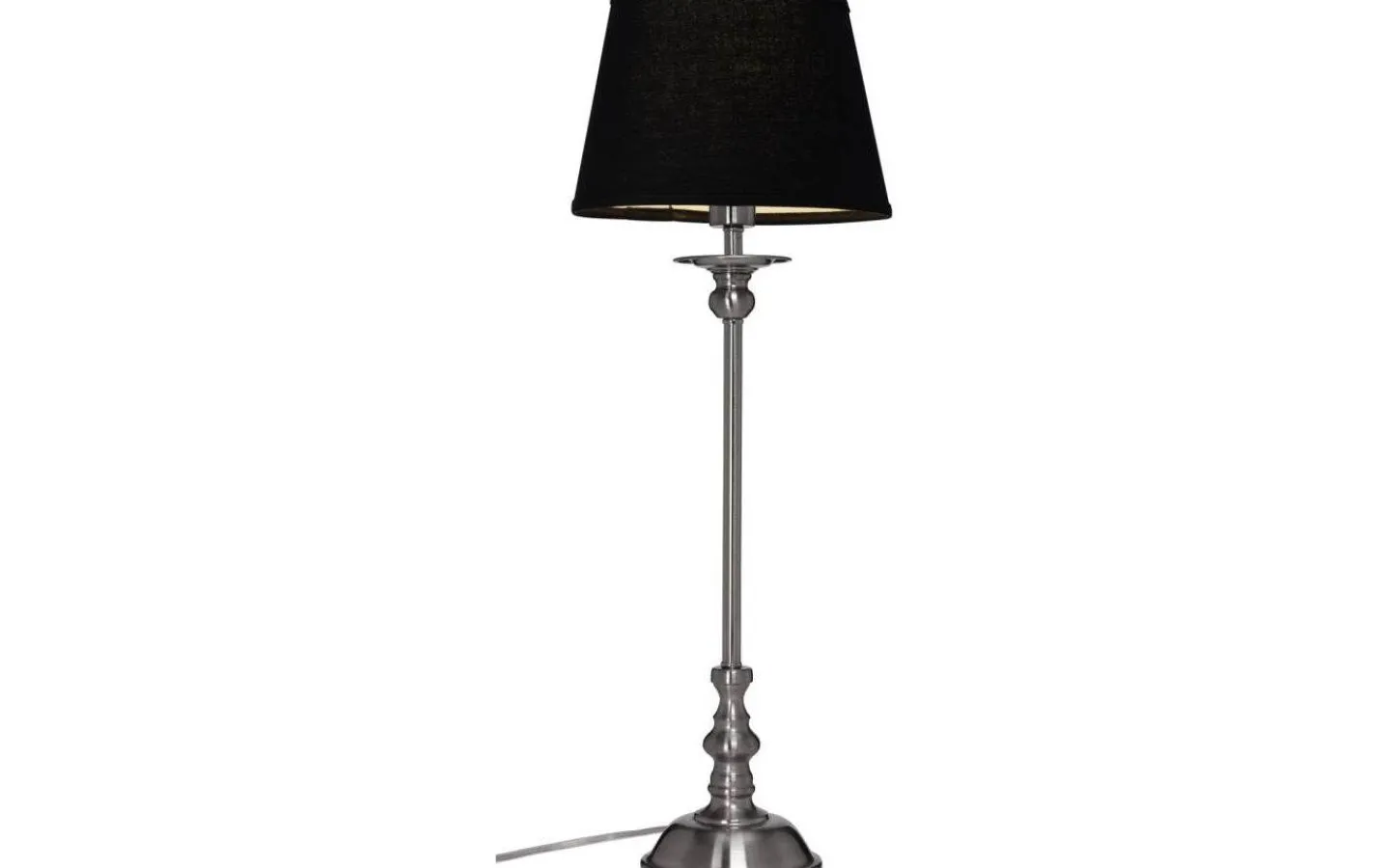 Lampfötter < Cottex Elsa Lampfot 48cm Borstad Krom