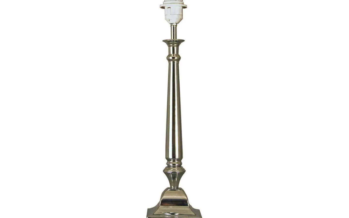 Lampfötter-Aneta Emelie Lampfot 48cm Silver