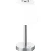 Bordslampor < Trio Lighting Emerald Bordslampa LED borstat stål