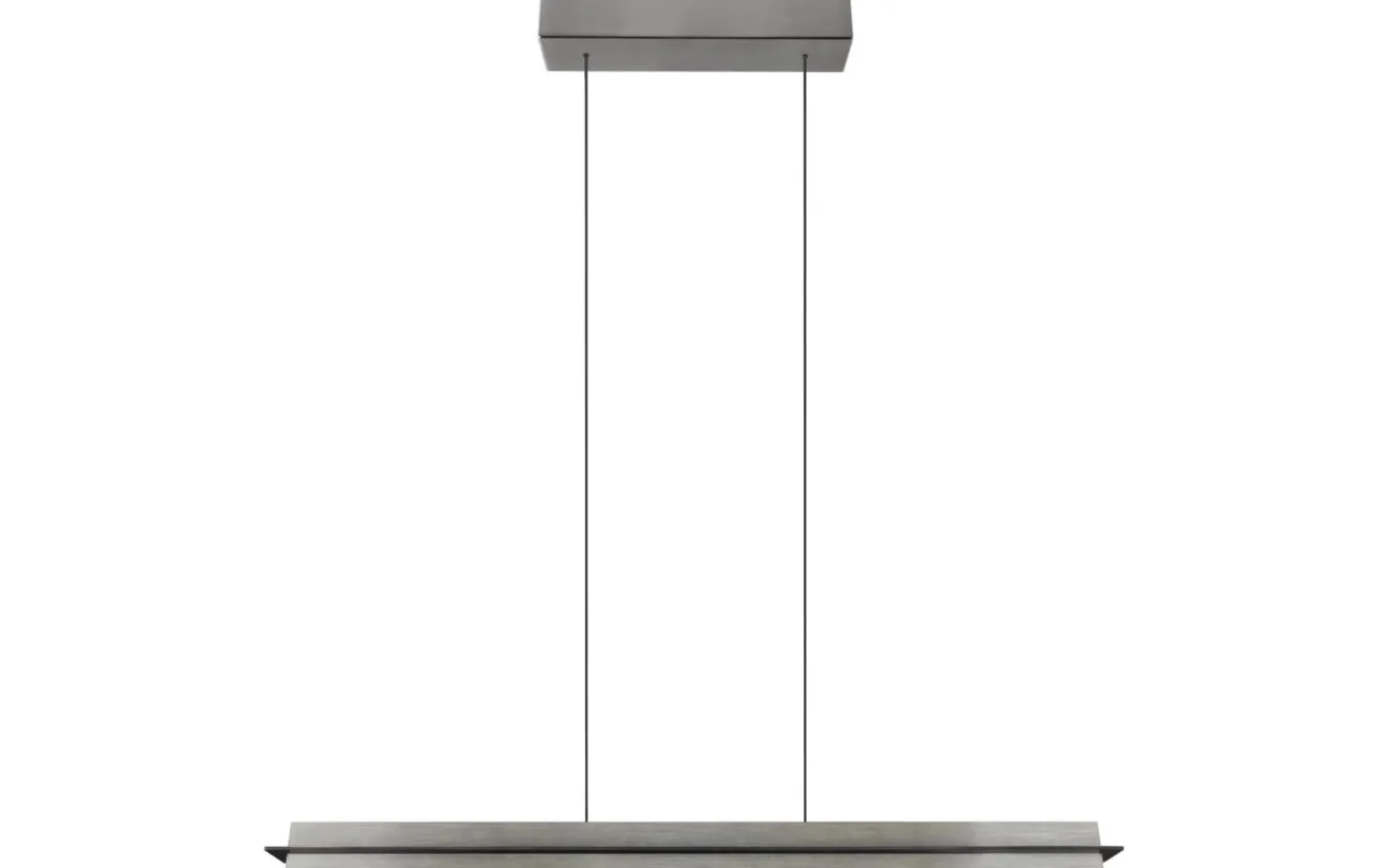 Avlånga Taklampor-Trio Lighting Emerson Taklampa LED i borstat stål