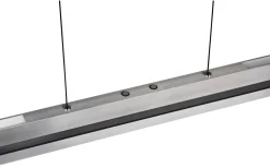 Avlånga Taklampor-Trio Lighting Emerson Taklampa LED i borstat stål