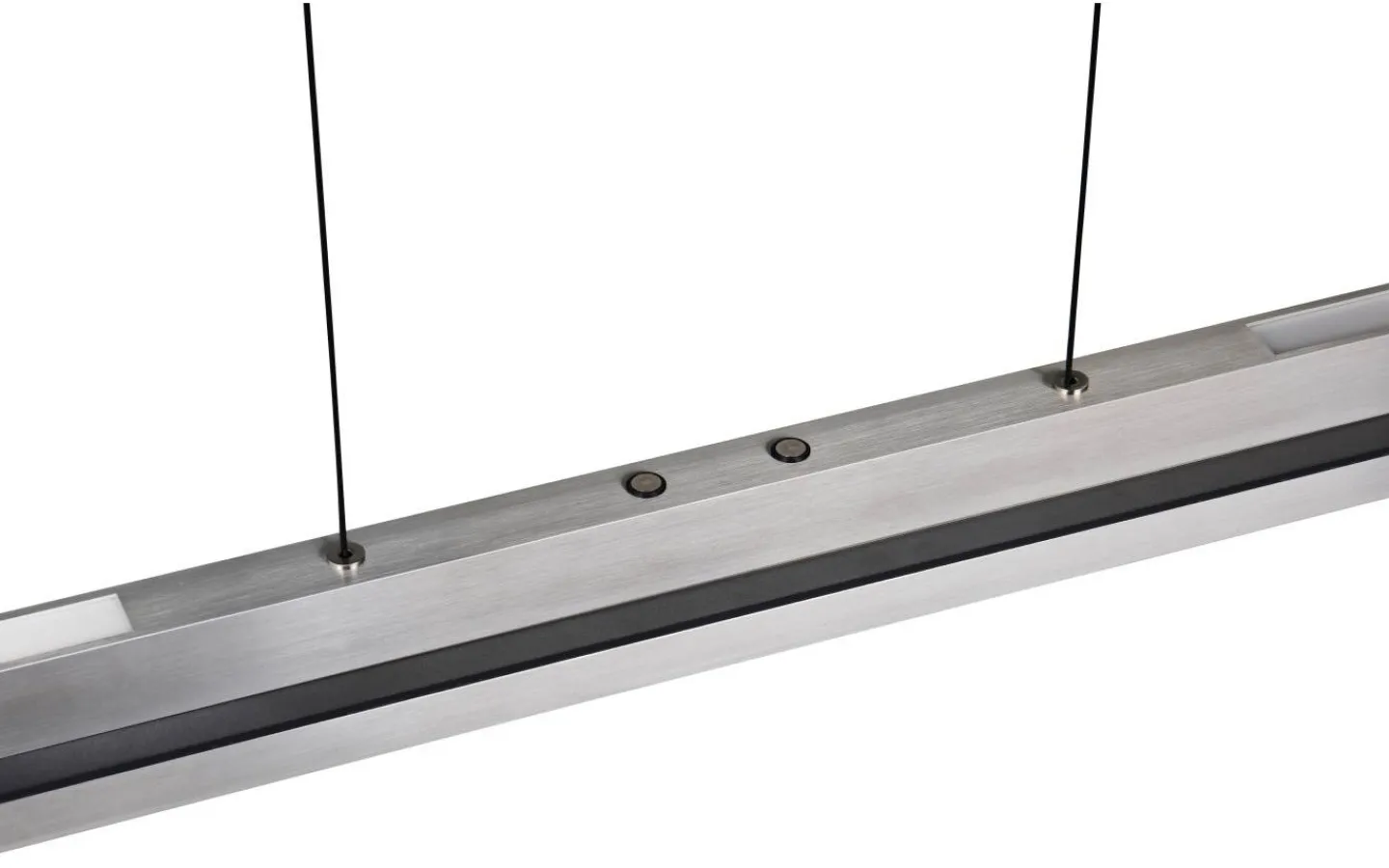 Avlånga Taklampor-Trio Lighting Emerson Taklampa LED i borstat stål