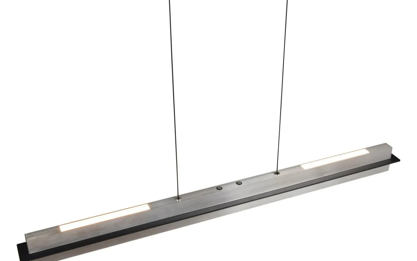 Avlånga Taklampor-Trio Lighting Emerson Taklampa LED i borstat stål