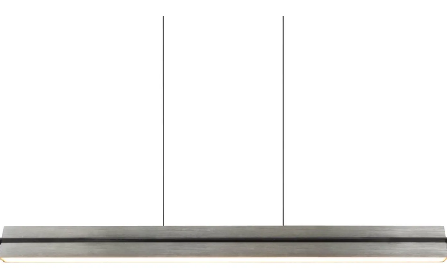 Avlånga Taklampor-Trio Lighting Emerson Taklampa LED i borstat stål