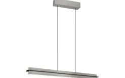 Avlånga Taklampor-Trio Lighting Emerson Taklampa LED i borstat stål