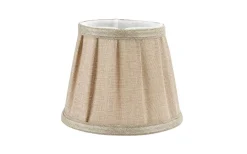 Plisserade Lampskärmar-Oriva Emily Lampskärm Ø16cm Natur