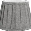 Plisserade Lampskärmar < Oriva Emily Plisserad Lampskärm Ø20cm Grå