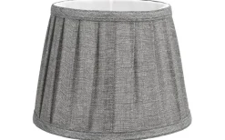 Plisserade Lampskärmar < Oriva Emily Plisserad Lampskärm Ø20cm Grå