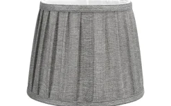Plisserade Lampskärmar-Oriva Emily Plisserad Lampskärm Ø24cm Grå