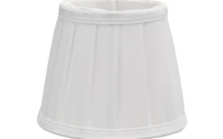 Plisserade Lampskärmar-Oriva Emily Plisserad Lampskärm Ø16cm Vit