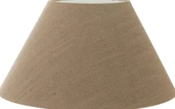 Enfärgade Runda Lampskärmar-PR Home Empire Florenzo Lampskärm Ø50cm Caramel