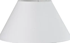 Enfärgade Runda Lampskärmar-PR Home Empire Lampskärm Ø25cm Lin Offwhite