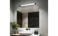 Badrumslampor Vägg-Trio Lighting Enrico H2O LED + 2xGU10 Vägglampa 90cm krom IP44