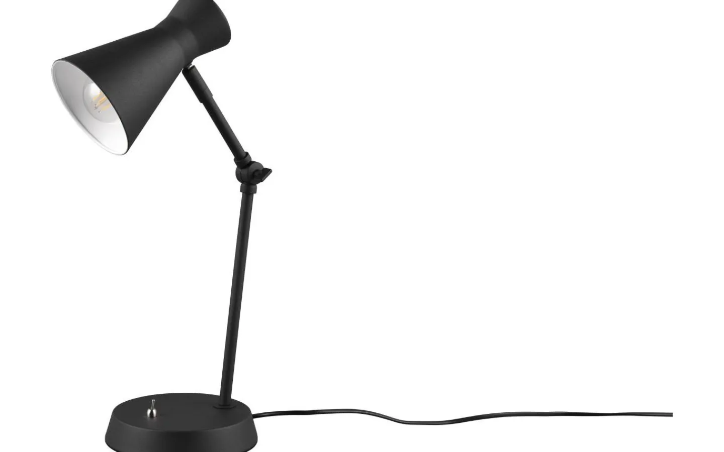 Skrivbordslampor < Reality Enzo Skrivbordslampa E27 mattsvart
