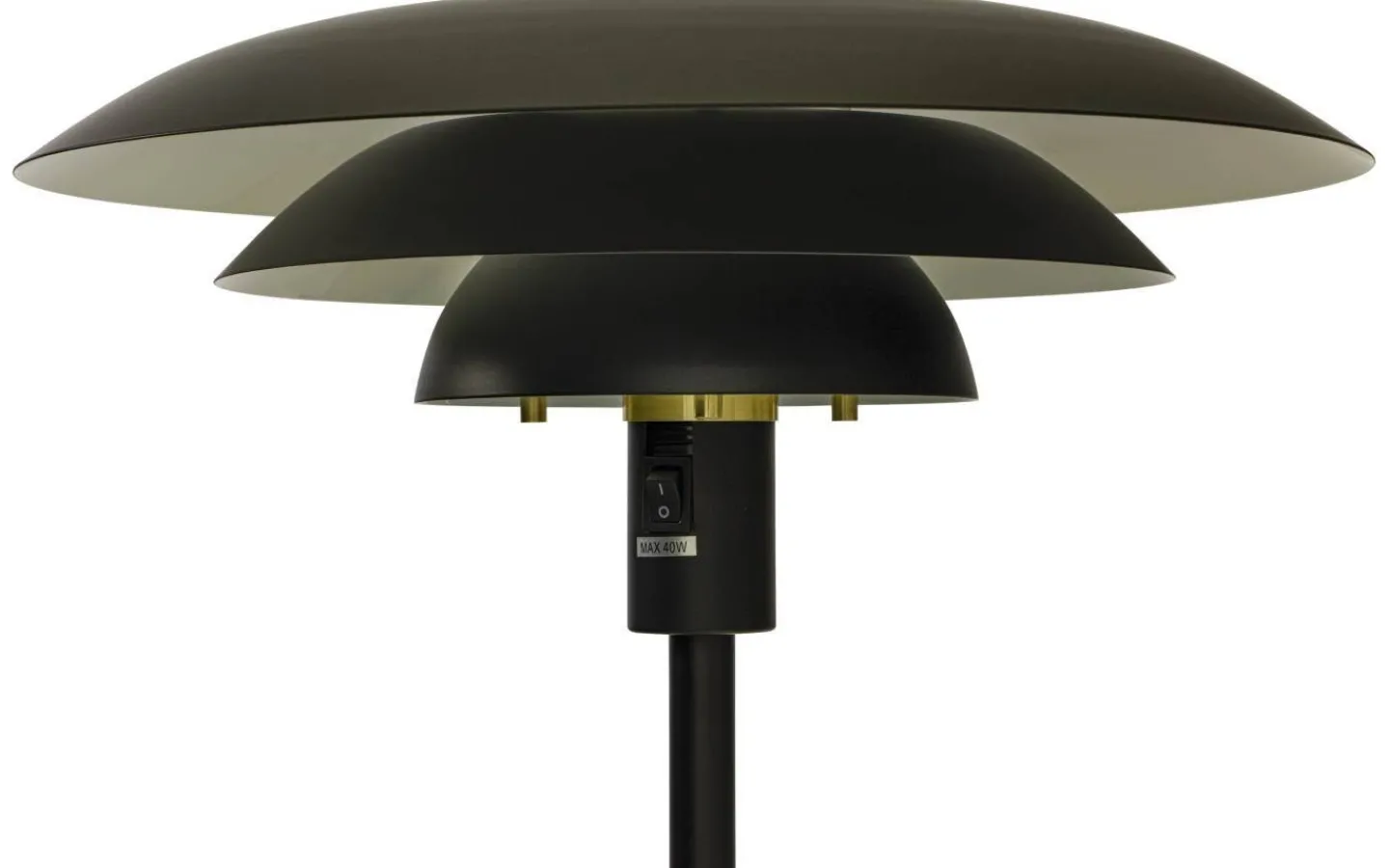 Golvlampor < Aneta Epsilon Golvlampa 150cm Svart