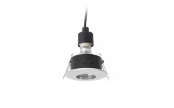 Spotlights Med Utbytbar Ljuskälla < Rendl Equa Infälld Spotlight Krom GU10 IP54