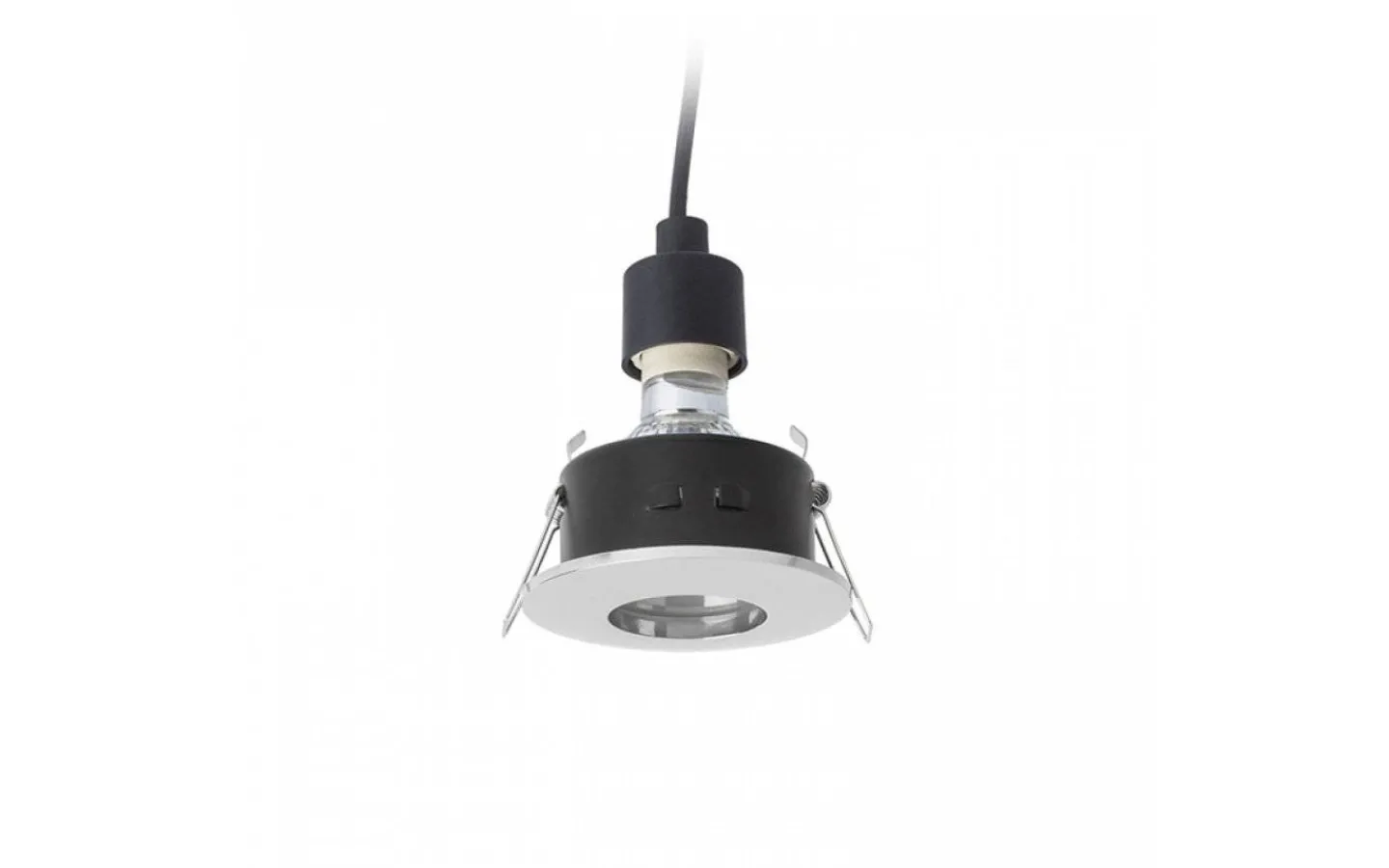 Spotlights Med Utbytbar Ljuskälla < Rendl Equa Infälld Spotlight Krom GU10 IP54