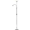 Uplight|Golvläslampor < Reality Erzwo Golvlampa uplight E27 + E14 grå