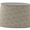 Ovala Lampskärmar-Hallbergs Escorca Oval Lampskärm 25cm Sane Ashley Wild