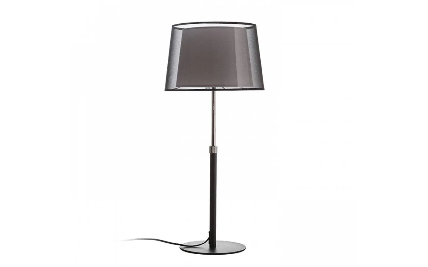 Bordslampor-Rendl Esplanade Bordslampa 74cm Svart/Vit/Krom E27