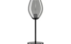 Bordslampor-Eglo Estanys Bordslampa 56cm Nickel