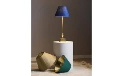 Enfärgade Runda Lampskärmar < PR Home Estelle Lampskärm Ø40cm Djupblå
