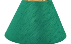 Enfärgade Runda Lampskärmar < PR Home Estelle Lampskärm Ø35cm Smaragd